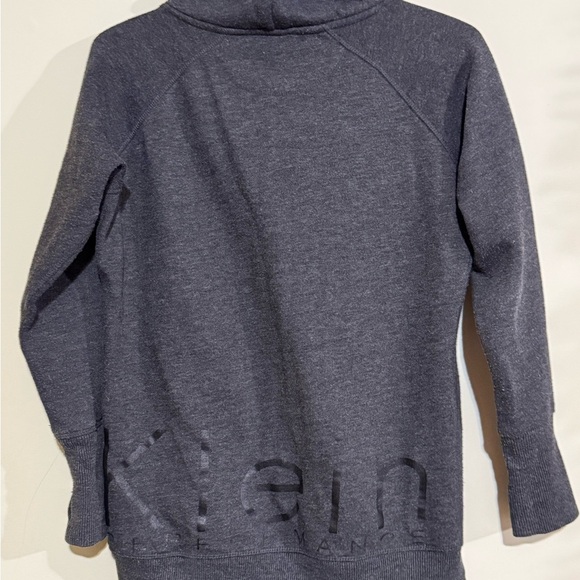 Calvin Klein Black Cowl Neck Sweatshirt - Picture 3 of 4